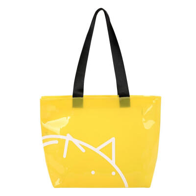 

Women Shoulder Messenger Bag Transparent PVC Clutch Casual Zip Jelly Bags