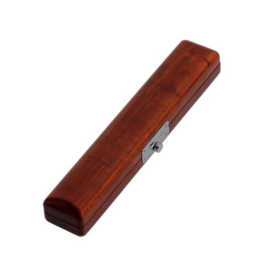 

Flute Mouthpieces Wooden Carrying Case Portable Wood Flute Head Storage Box Holder Musical Accessories