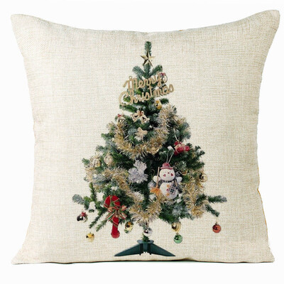 

Tailored Xmas Christmas Tree Sofa Bed Home Decoration Festival Pillow Case Cushion Cover