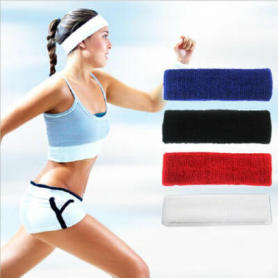 

Sports Yoga Headband 8cm Cotton Stretch Wide Hairband Girls Women Kid armband