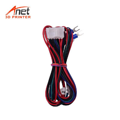 

Anet Hotbed Wire20AWG Heatbed Heated Bed Wire Line Cable for Anet A8 Plus E16 3D Printer Upgrade Suppliers Accessories Length 90