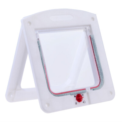 

Lockable Cat Flap Door Kitten Dog Pet Lock Suitable for Any Wall or Door