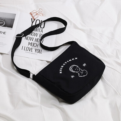 

Cloth bag female 2019 new Korea ins Japanese ancient sense girl canvas bag Messenger school student shoulder bag