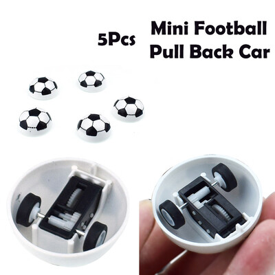 

YIWULA5pcs Childrens Day Gift Mini Football Pull Back Toy Car Educational Toy