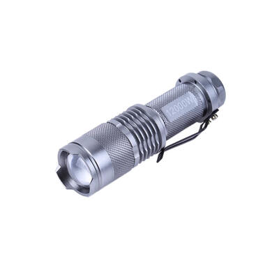 

Portable Zoomable Aluminum Waterproof Flashlight Torch Light Home Lighting