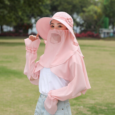 

Sunshade Cap Female Summer Bicycle Electric Bike Windbreak Sunscreen Cap Ultraviolet-proof Face-shading Tea-picking Cap