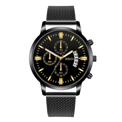 

Gobestart Luxury Watches Quartz Watch Stainless Steel Dial Casual Bracele Watch