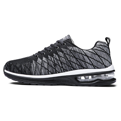 

Tenis Masculino 2019 Men Vulcanized Shoes Lightweight Lace-up Air Cushion Casual Shoes Breathable Mesh Male Platform Sneakers