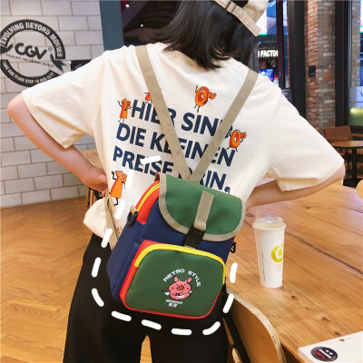 

Um Li super fire shoulder bag lady bag multi-purpose bag lady small fresh three-purpose bag lady backpack oblique Bag