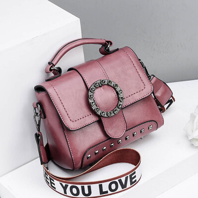 

High-level feeling of the new womens bag Korean version tide hand-held oblique carry fashion temperament feeling single shoulde