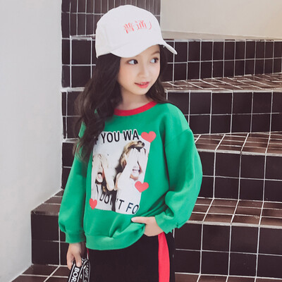 

Toddler Boys Girls Long Sleeve O-Neck Letter Print Tops Outfits Clothes