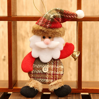 

Toponeto Christmas Tree Decor Candy Bag Ornaments Xmas Decor Santa Claus Party Decor