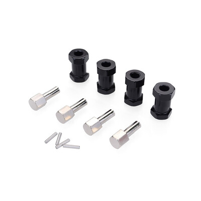 

Siaonvr 4pcs 20mm Extension Connector 12mm Wheel Hub Hex-Drive Adapter For 110 RC Car