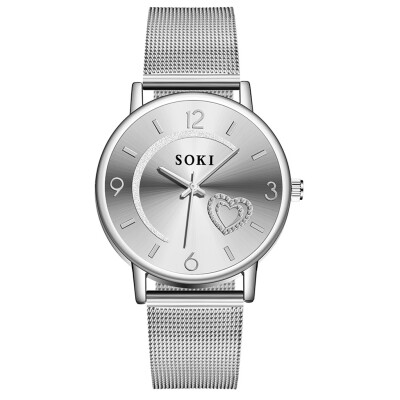 

RM SOKI New 2019 Fashion Love Diamond Dial Womens Watch