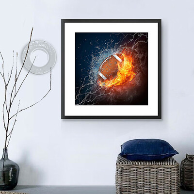 

Siaonvr 5D DIY Diamond Painting Embroidery Round Diamond Home Decor Gift