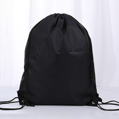 

School Drawstring Bag Boys Girls Swim Gym Sack Dance PE Shoe Sport Backpack