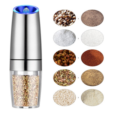 

Gravity Electric Pepper Grinder with Adjustable Grind Coarseness