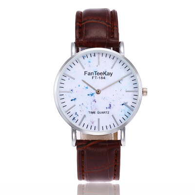 

Imitation marble face ladies watch fashion two