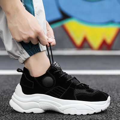 

Autumn tide brand mens shoes Korean version of the trend of wild sports&leisure high help hip hop street dance tooling Martin boots tide shoes