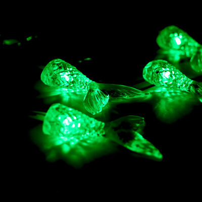 

Gobestart Fish Tail Marine Animal Model Light String Decoration Light 10 LED 165M