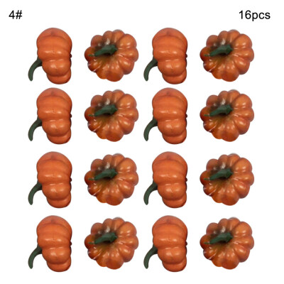 

1216Pcs Mini Simulated Glitter Smile Face Pumpkin Halloween Party Home Decor