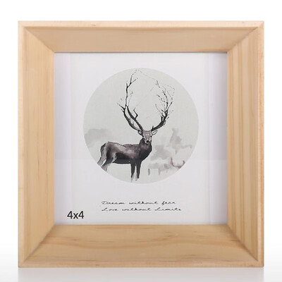 

Brown Photo Framework Rustic Wooden Picture Framework Family Art Photo Framework for Desktop Display 8X10