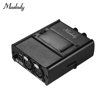 

Muslady Personal In-ear Monitor Headphones Earphones Amplifier Amp with XLR Inputs 35mm Output