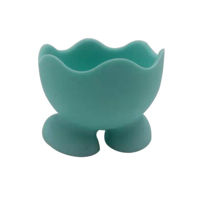 

Cute Silicone Egg Cup Holder Cooker Poacher Bracket Kitchen Gadget Cooking Tool