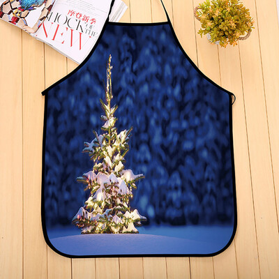 

Tailored Christmas Decoration Waterproof Apron Kitchen Aprons Dinner Party Apron