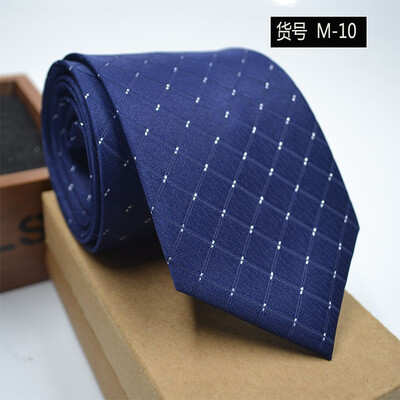 

Business casual professional mens tie South Korea silk arrow jacquard striped tie wholesale custom tie