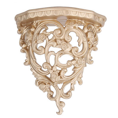 

Greensen Wall Hanging Storage Rack European Hollow Style Shelf Wall Decoration