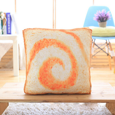 

Toponeto Toast Bread Slice Cushion Simulation Cat Pet Mat Cat Toy Pet Supplies
