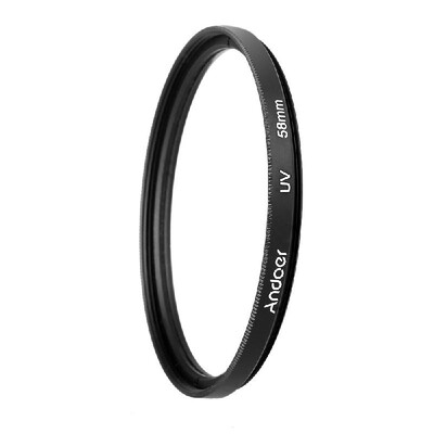 

Andoer 58mm UV Ultra-Violet Filter Lens Protector for Canon Nikon DSLR Camera