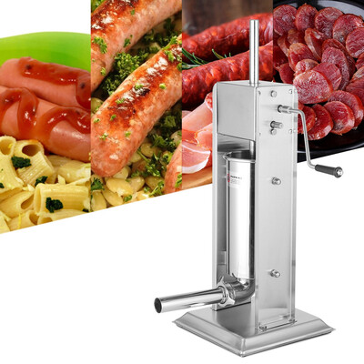 

Greensen 5L Stainless Steel Vertical Manual Sausage Stuffer Sausage Maker MachineSausage Stuffer Vertical Sausage Stuffer
