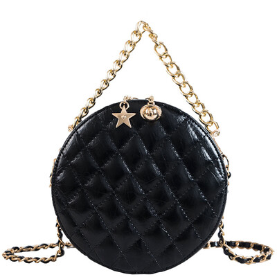

Lovely Summer Round Slant Bag Arc Design Simple Ladies Individuality Small Shoulder Creative Lightweight Tide