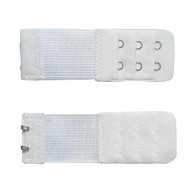 

Women Bra Extender 2 Hook 3 Row Ladies Soft Bra Extension Strap Lengthened Underwear