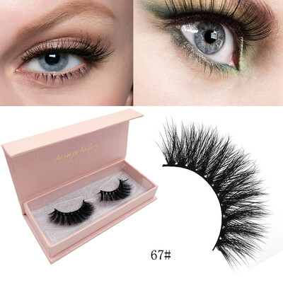 

Gobestart Natural False Eyelashes 3d Mink Lashes Volume Soft Lashes Long Extension C