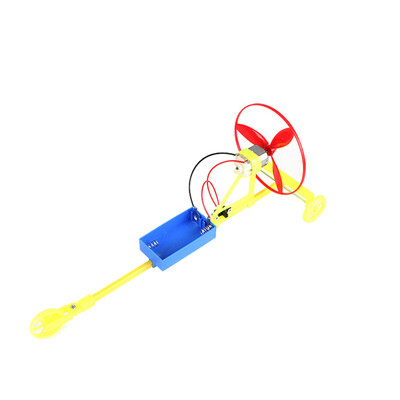 

YIWULAMini Wind Powered Toy DIY Car Kit Children Educational Gadget Hobby Funny