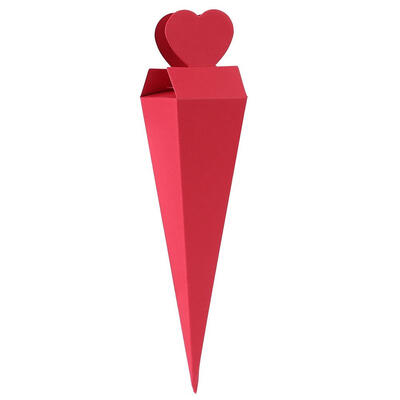 

10pcs Ice-cream Cone Triangle Shape Wedding Candy Box Gift Snack Holder