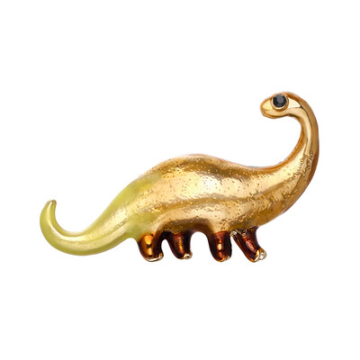 

Diplodocus Shape Brooches Alloy Breastpin Boutonniere Dinosaur Women Clothes Decoration Jewelry