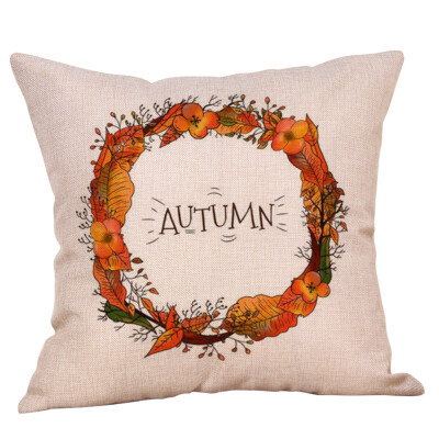 

〖Follure〗Halloween Home Car Bed Sofa Decorative Letter Pillow Case Cushion Cover