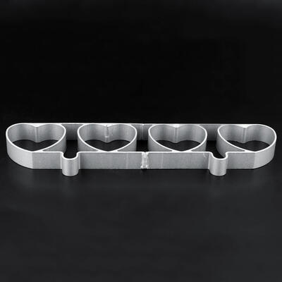 

Greensen Household Heart-shaped Biscuits Cookies DIY Baking Mold Pineapple Cake Pie Mousse Mold