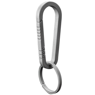 

Titanium Alloy Durable Carabiner Keychain Clip Hook Buckle Keyring Outdoor Tool