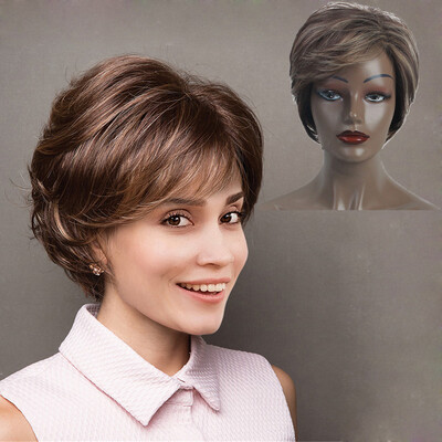 

〖Follure〗Sexy Women Short Mixed Colour Wig Party Synthetic Fashion Wigs Rose Net Hot
