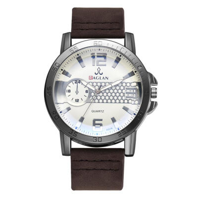 

Korean Fashion Men Women Quartz Watches Leather Strap Digital Analog Watch