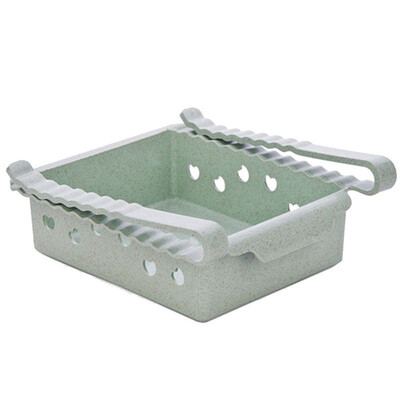 

Toponeto New Kitchen Article Storage Shelf Refrigerator Drawer Shelf Plate Layer