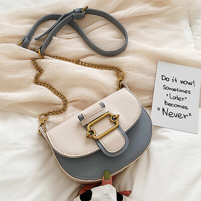 

Tailored Fashion Women Retro Patchwork Leather Handle Bags Crossbody Bags Shoulder Bags