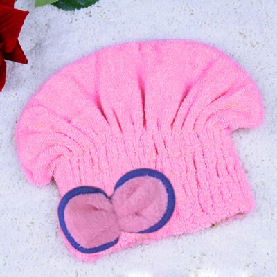 

〖Follure〗Microfiber Hair Quickly Dry Hair Hat Wrapped Towel Bathing Cap