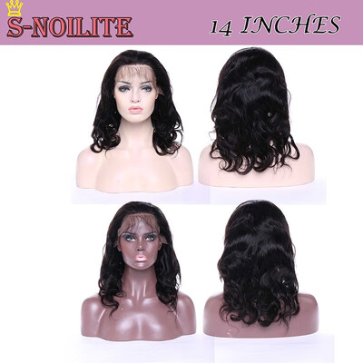 

14-18 Lace Front Human hair wigs Water Wave Straight Virgin Human Hair Wigs with Hair Wigs for women 150 density