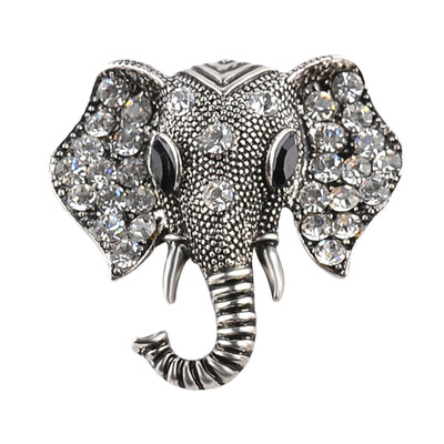 

Cute elephant Brooches Pin Up Jewelry Women Suit Hats Clips Antique Brand Bijoux